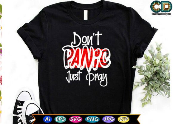 Don’t Panic, Just Pray Embroidery Design Review