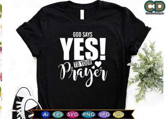 God Says Yes To Your Prayer Embroidery Design Review