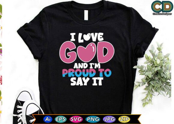I Love God and I'm Proud to Say It Embroidery Design Review
