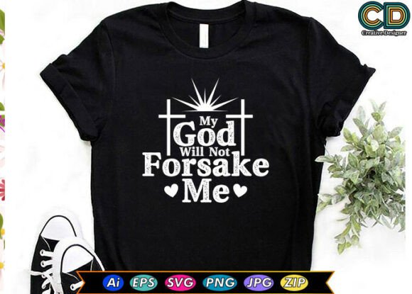 MY GOD WILL NOT FORSAKE ME Embroidery Design Review