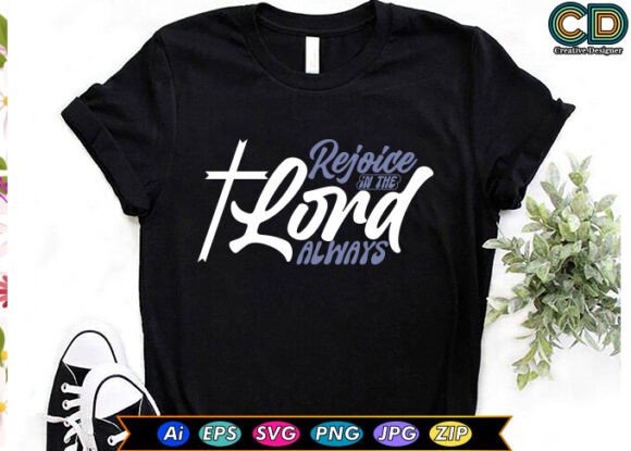 REJOICE in the LORD ALWAYS Embroidery Design Review