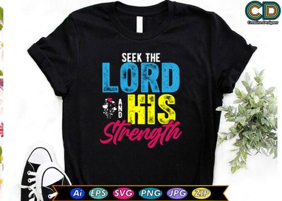 SEEK the LORD and His Strength Embroidery Design Review