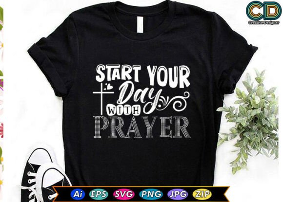 START YOUR DAY with PRAYER Embroidery Design Review